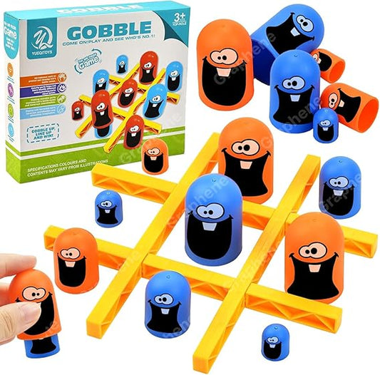 Tic Tac Toe Board Game Strategy Board Games Brain Development Gobble Stack Mind