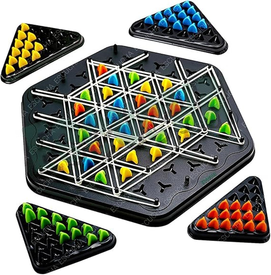 Chain Triangle Chess Game – Triggle Rubber Band Game